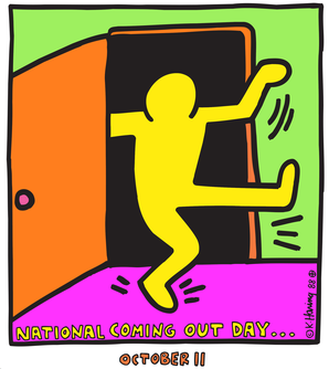 National Coming Out Day Logo