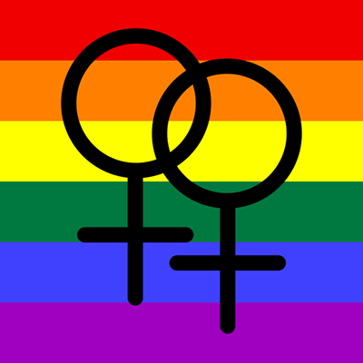 lesbian and gay flag