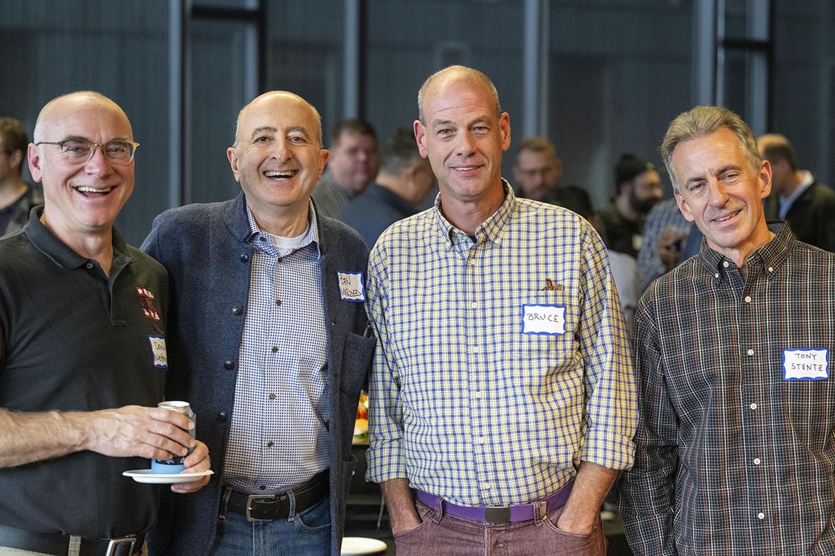 David Wettergreen (MCS ‘87, CIT ‘89, CS ‘95), research professor in The Robotics Institute, Ben Motazed (CIT ‘79, ‘80, ‘85), Bruce Thompson (CIT ‘88), Tony Stentz (MCS ‘84, CS ‘90)