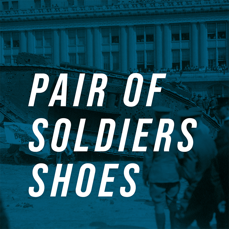 A Pair of Soldier Shoes
