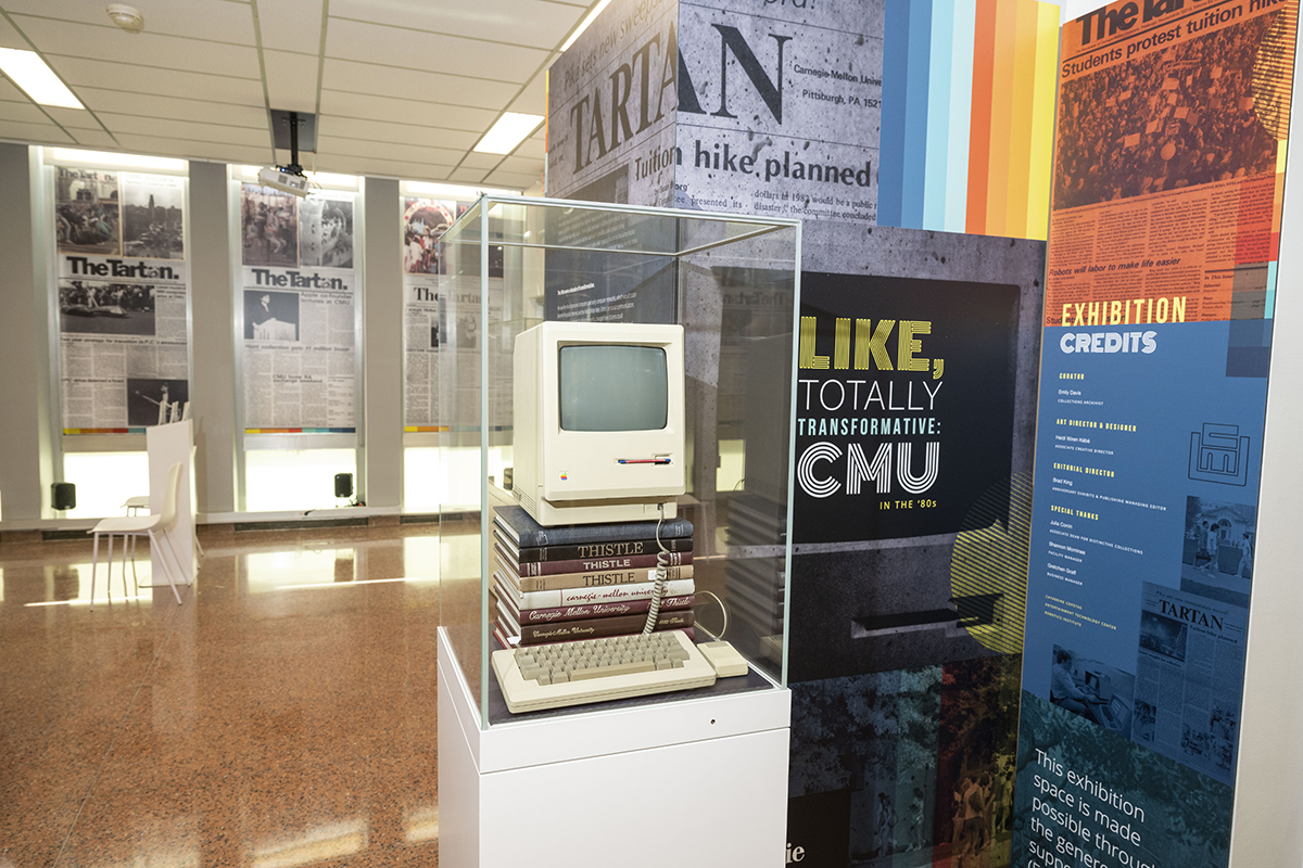 CMU in the 1980s exhibit