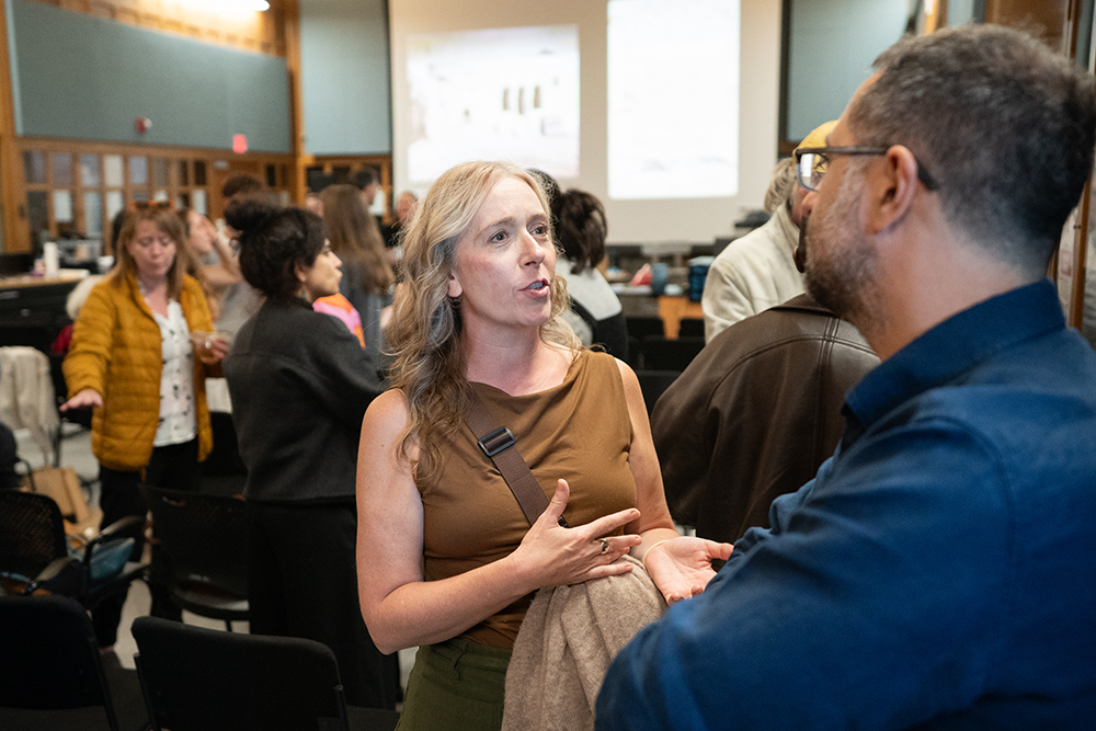 The event ended with time for guests to mingle and enjoy refreshments.