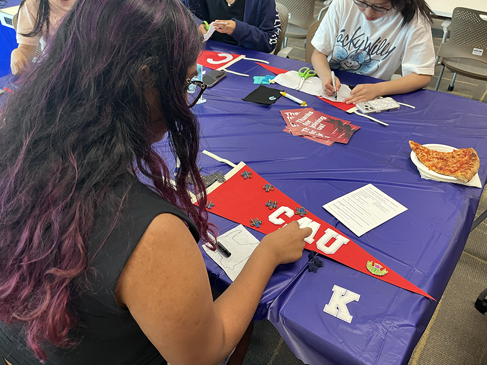 Hands On: Pizza and Pennants event