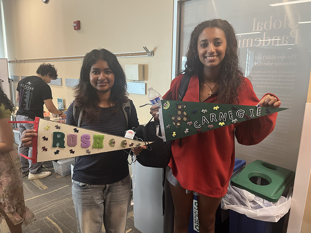 Hands On: Pizza and Pennants event