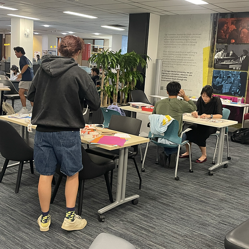 Students participated in Constitution Day activities and crafts.