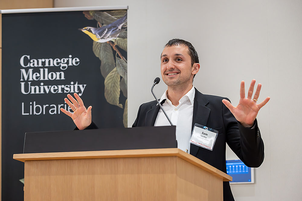 Sam Lemley presenting