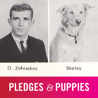 Pledges & Puppies: A Photographic History of Pets in Greek Life at CMU