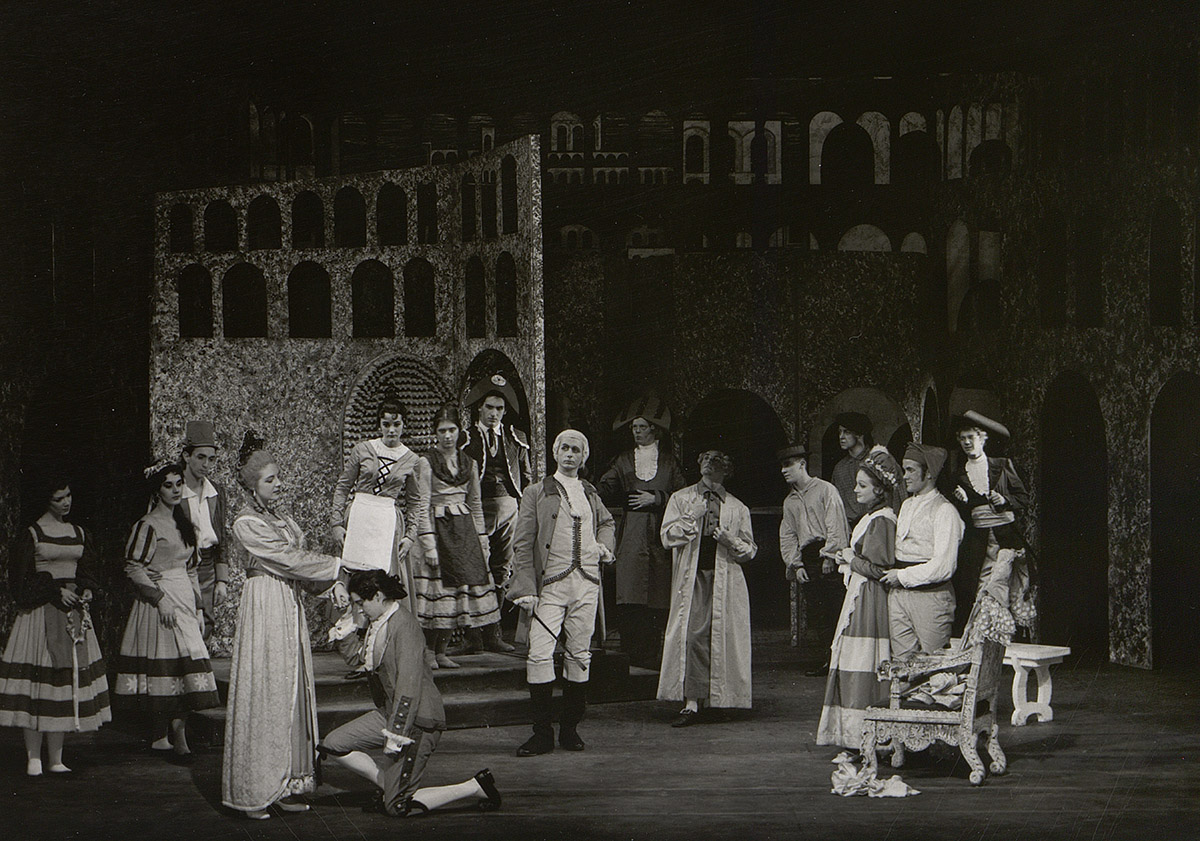 Rene Auberjonois in "The Marriage of Figaro" (1961)
