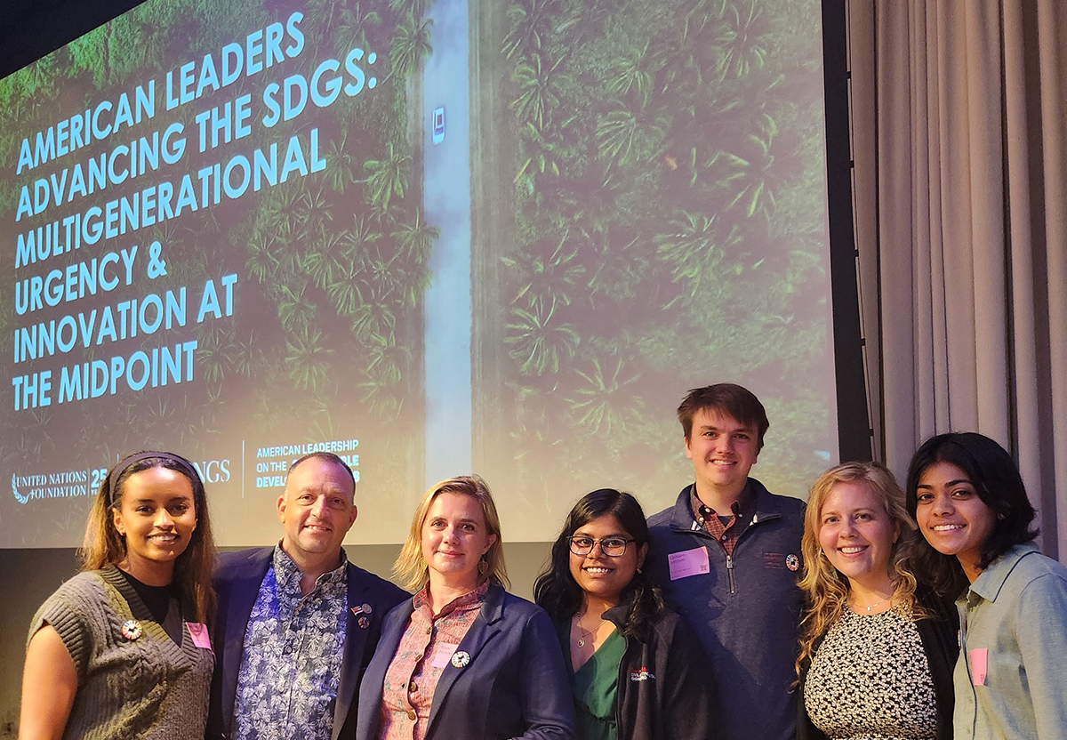 The Sustainability Initiative team pictured with Governor of Hawaii, Josh Green.