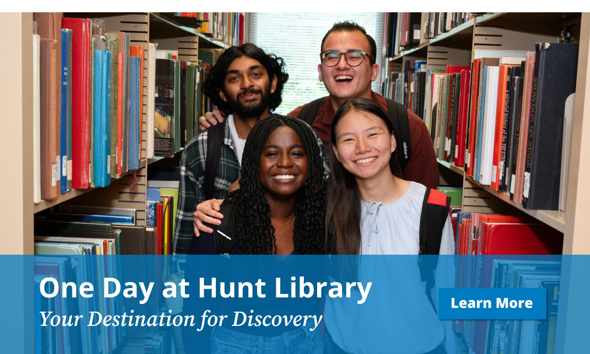 One Day at Hunt Library: Your Destination for Discovery