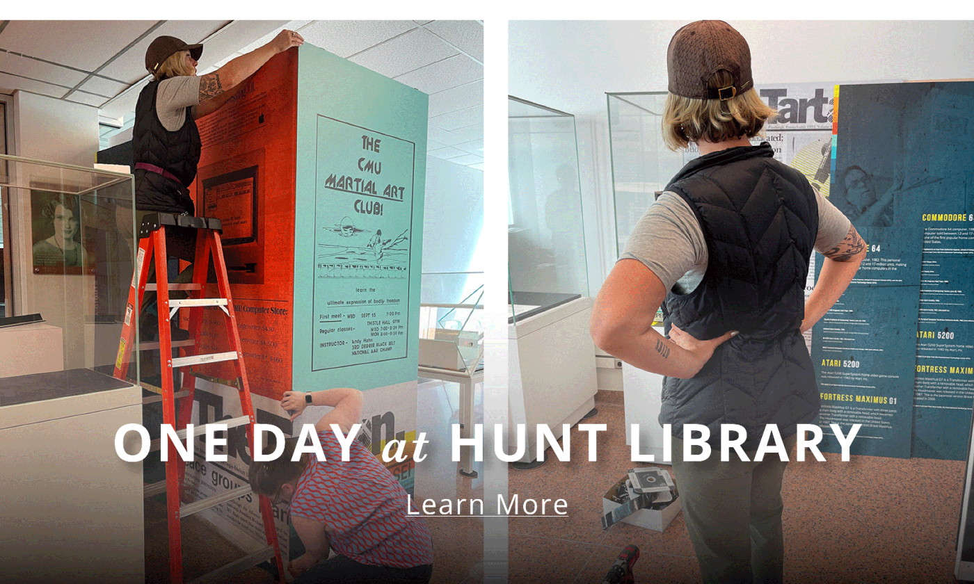 One Day at Hunt Library: Your Destination for Discovery